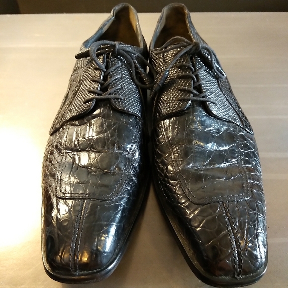 Image showcasing Shoes | Rare Black Crocodile Skin Leather Size 95 | Poshmark